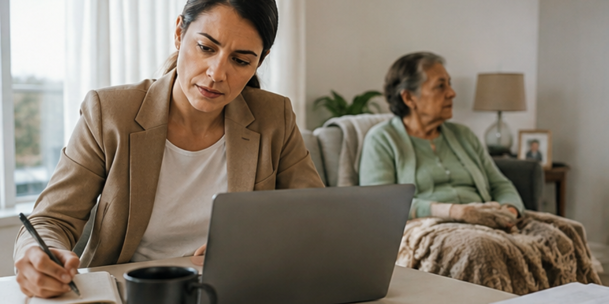 Caregiving employee